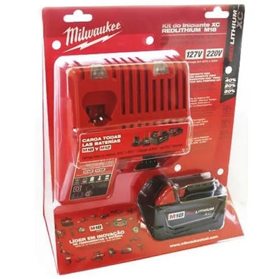 Kit Starter Cargador Y Bateria M18 Redlithium Xc3,0Ah (48-3159)