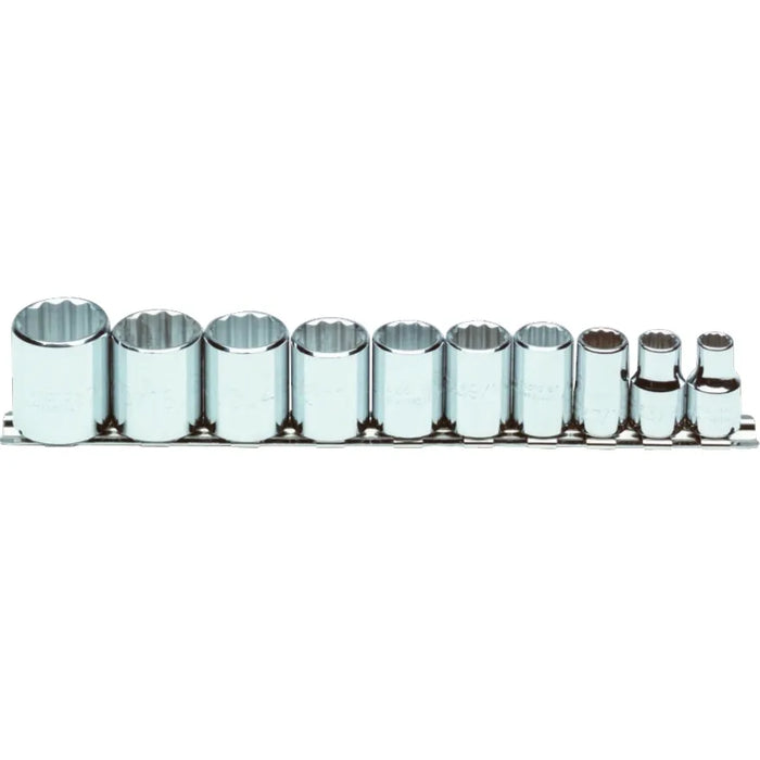 Jgo. Dados []3/8" 5/16"-7/8" S/Acc. (J52118)