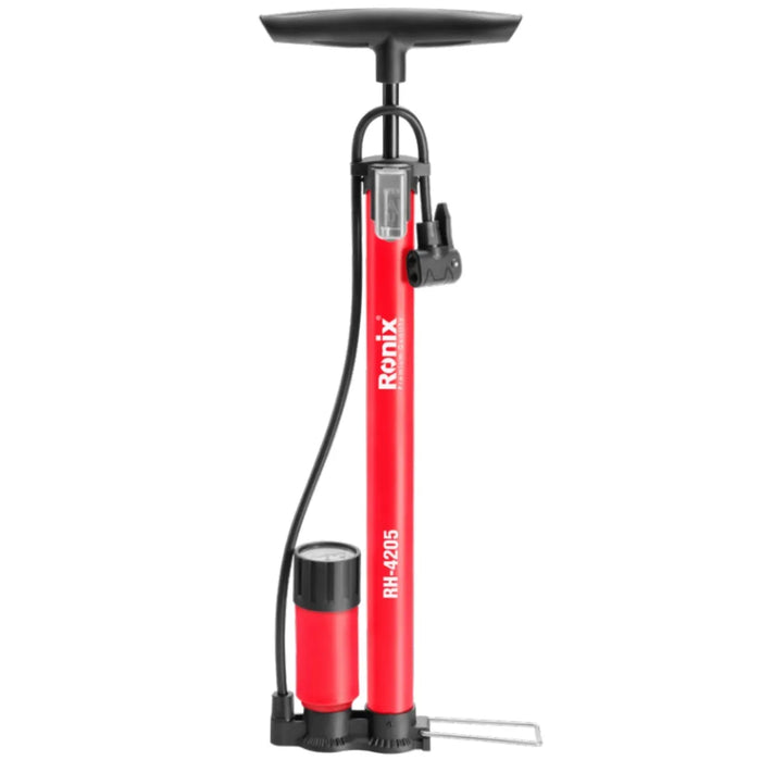 Bombín Inflador Manual Ronix RH-4205 Con Manómetro