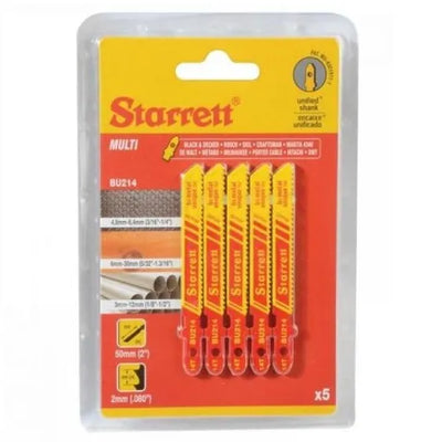 KIT 5 SIERRAS BIMETAL 18DPPX50 MM.  (BU218)