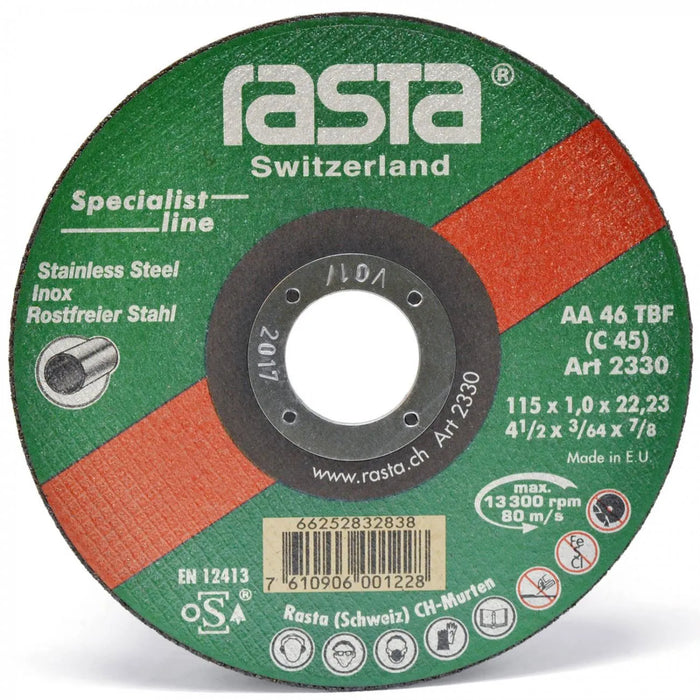 Disco Corte 4.1/2" X 1.0 X 22 Mm. (2330)
