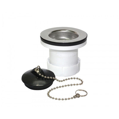 Desague 1. Rejilla Inox Con Tapon Y Cadena Hoffens