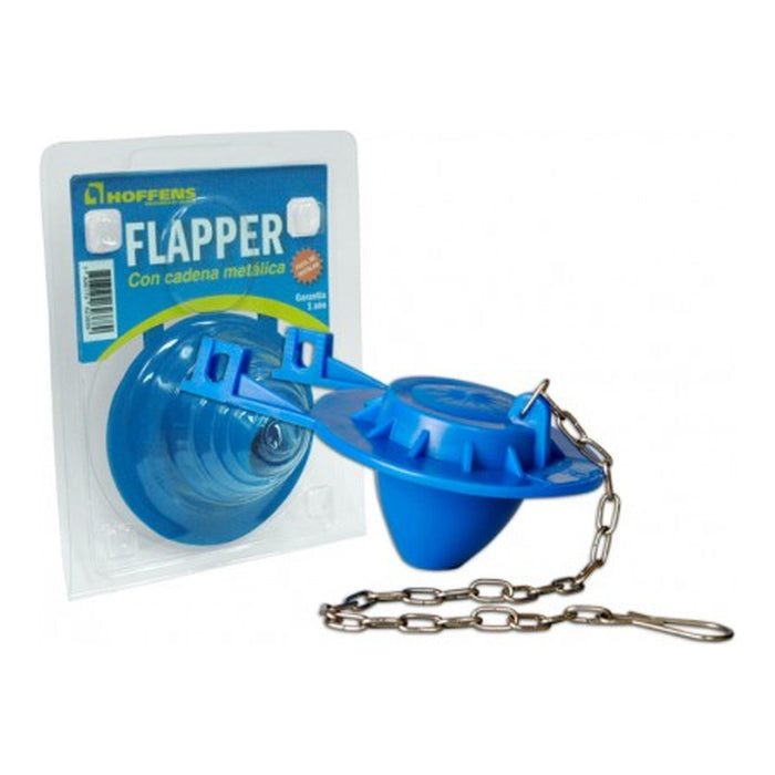 Flapper Estanque WC C Cadena Metalica Hoffens