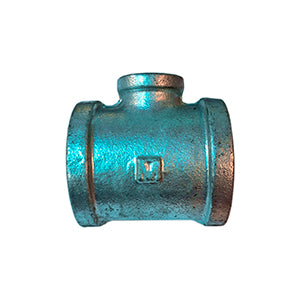 Tee Galv- Red 2.1/2" X 1.1/4" (Iso 5922 - 150 Lbs) C